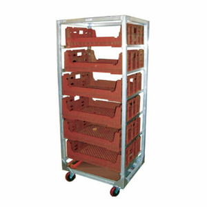 Winholt AL-3207CR-M 29" L x 32.5" W Aluminum Produce Crisping Rack