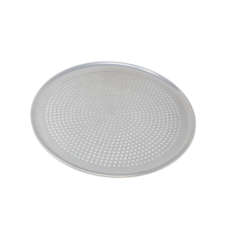 Professional Non-Stick Pizza Pan, 14-Inch Aluminum Dark Pizza Pan Ideal For Baking Perfect Pizzas.