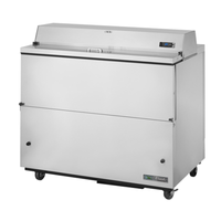 True TMC-49-S-SS-HC 49-Inch Mobile Milk Cooler Station