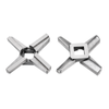 Commercial Meat Chopper Grinder Replacement Blades For Omcan 49024 Heavy-Duty Meat Chopper Grinder