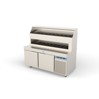 Randell 8272D-290 72"W Refrigerated Pizza Prep Table Counter