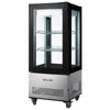 OMCAN 44471 26-Inch Wide Refrigerated Glass Display Case With Four-Sided Glass Panels