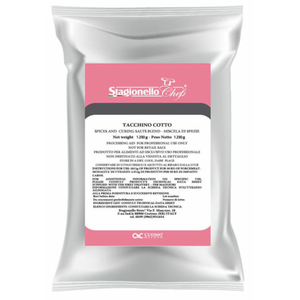 Alt Tag: Omcan 47006 Mild Italian Sausage Seasoning 1.3 kg Jar spice blend package for mild Italian sausage making