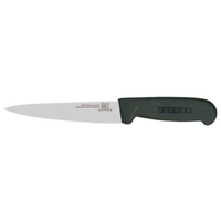 Omcan 12062 6" Sticking Knife with Black Ergonomic Handle