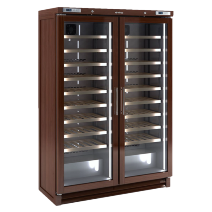 Infrico IMD-EVV200MX 24.72 cu. ft. Dual Temp Wine Cooler
