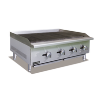 Black Diamond BDECTC-48/NG 48" Standard Series Countertop Gas Charbroiler