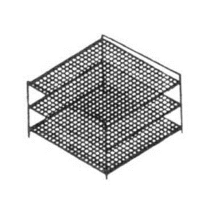 Nemco 66792 Three-Tier Angled Shelf System 15" Shelves