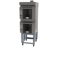 Bakerlux BLS-4HLD-2H Double Stack Electric Convection Oven 4.2 cu.ft.