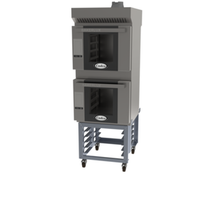 Bakerlux BLS-4HLD-2H Double Stack Electric Convection Oven 4.2 cu.ft.