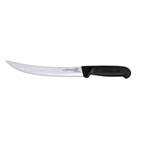 Omcan 12338 10-Inch Curved Breaking Knife with Polypropylene Handle