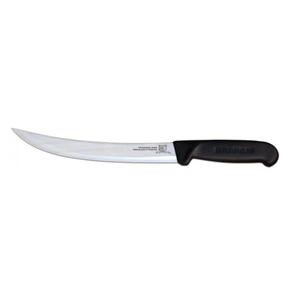 Omcan 12338 10-Inch Curved Breaking Knife with Polypropylene Handle