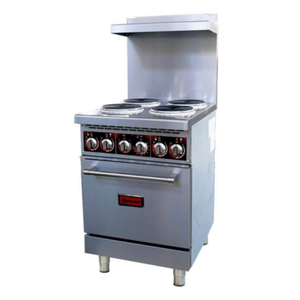 Omcan 48553 24" Commercial Electric Range