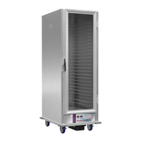 Winholt INHPL-1825-UNC-DGT 24"W Mobile Heated Proofer Cabinet 28 Pans