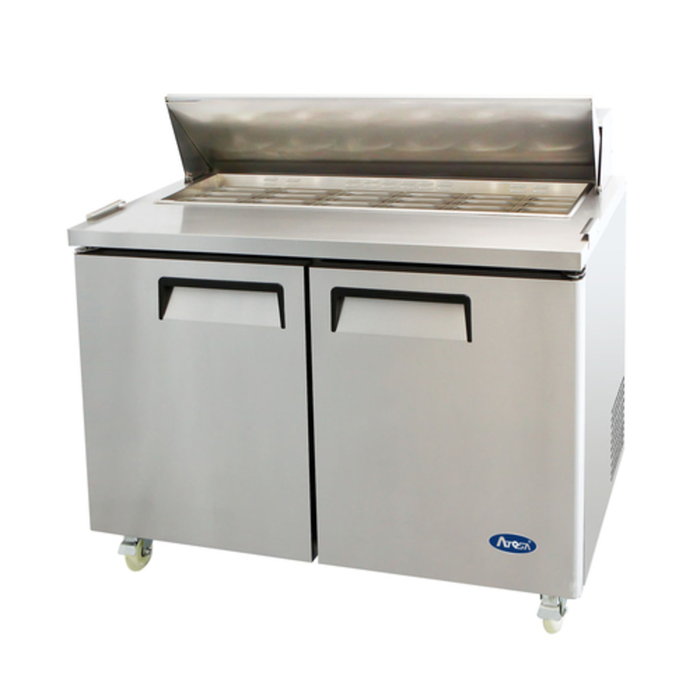 Atosa MSF8306GR 48.2-Inch Two-Section Mega Top Sandwich/Salad Prep Table