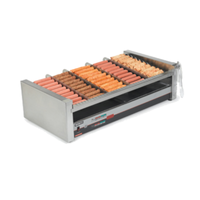 Nemco 8250SX-SLT 50 Hot Dog Capacity Digital Countertop Roller Grill