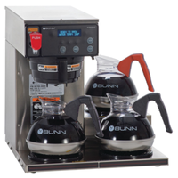 Bunn 38700.6009 AXIOM-DV-3L 16.5"W Automatic Coffee Brewer 3 Warmers