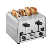Waring Commercial WCT850 4-Slice Pop-Up Toaster 360 Slices/Hr