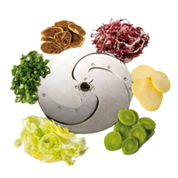 Brunner Anliker 232.02678 Sickle Blade Slicing Disc Plate 11/64" (4.5mm) Food Processor