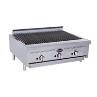Royal RIB-36 36" Gas Countertop Infrared Radiant Broiler Charbroiler