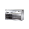 OMCAN 46031 36-Inch Natural Gas Infrared Cheese Melter for countertop use in commercial kitchens.
