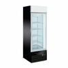 EFI C1-28GD 26" Single Door Glass Merchandiser Refrigerator Displaying Beverages And Refrigerated Goods