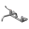 EFI Sales SIF-F8WW10 8" Wall Mount Mixing Faucet With 10" Swivel Nozzle