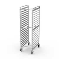 Winholt SS-1820N (20) Pan Stainless Steel Nesting Pan Rack