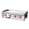 OMCAN 47373 48-inch Countertop Gas Griddle With Thermostatic Controls For High-Volume Cooking