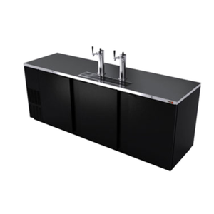 Fagor Draft Beer Cooler For Restaurants With Two Taps And Three Sections For Five Kegs.