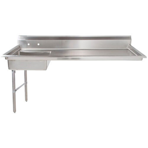 OMCAN 40191 62"W x 30"D Undercounter Soiled Dishtable, Left-to-Right