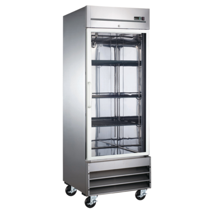 EFI Sales C1-27GDSVCX-L 29-Inch X-Line Glass Door Refrigerator