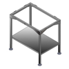 Alto-Shaam Oven Stand With Robust Design And Shelf For Commercial Kitchen Use