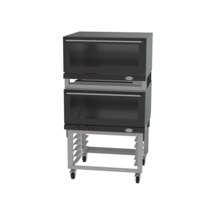 Cadco XAFS-183-2 31.75"W Double Stacked Electric Convection Oven Station