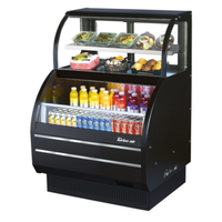 Turbo Air TOM-W-40SB-N 39" Open Display Merchandiser 10.6 Cu.Ft.