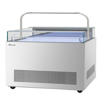 Turbo Air TOS-50NN-D-S 50.25" Open Display Sandwich Cheese Merchandiser