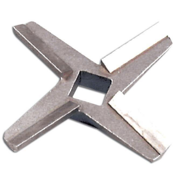 OMCAN 11084 Hard Steel #56 Machine Knife for Grinders replacement blade for #56 commercial meat grinder, hard steel 4-arm cutter