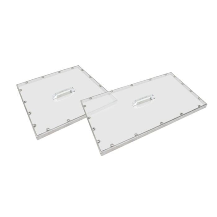Turbo Air PC-72J Set of Two Clear Pan Covers
