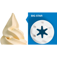 Carpigiani IC193-016575 Genuine BIG STAR NOZZLE Ice Cream Machine Accessory
