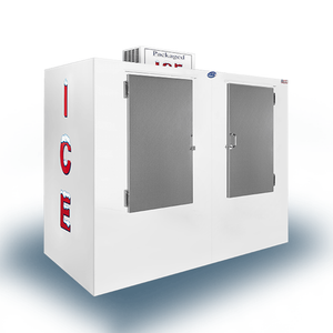 Leer TD155UASP 96-Inch Outdoor Ice Merchandiser 155 Cu. Ft. Auto Defrost