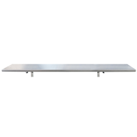 Cadco TS-4 Tray Slide 60.25"W x 14"D Stainless Steel