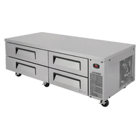 Turbo Air TCBE-72SDR-N 72"W Super Deluxe Chef Base Refrigerator