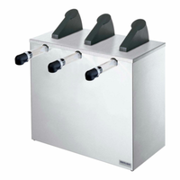 Server SE-3 07040 Triple 16.38"W Countertop Condiment Dispenser Pump