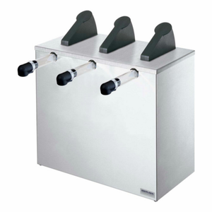 Server SE-3 07040 Triple 16.38"W Countertop Condiment Dispenser Pump