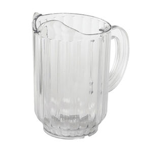 Omcan 80088 48 oz. Clear Polycarbonate Water Pitcher