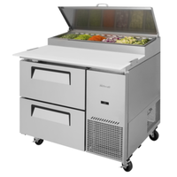 Turbo Air TPR-44SD-D2-N 44" Super Deluxe Pizza Prep Table