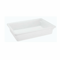 Boîte de rangement alimentaire Omcan 85129 en polypropylène blanc, 26 po x 18 po
