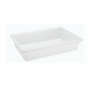 Boîte de rangement alimentaire Omcan 85129 en polypropylène blanc, 26 po x 18 po