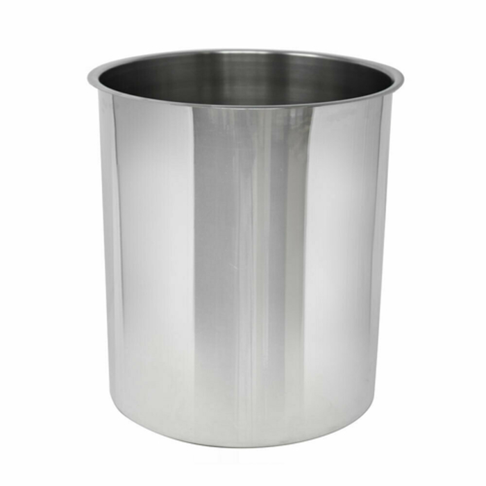 Omcan 44658 Insert de pot bain-marie rond en acier inoxydable de 6,5 pintes