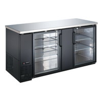 Réfrigérateur arrière de bar U-STAR USBB-6928G 175,5 cm L, 660 L