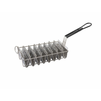 Omcan 47357 8-Shell 6 Inch Commercial Taco Fry Basket